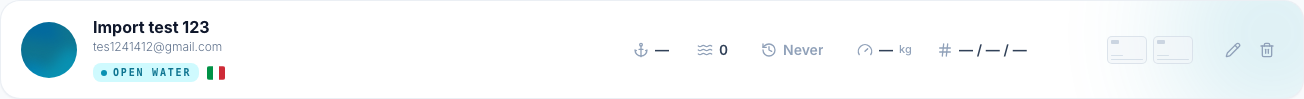 Single diver row