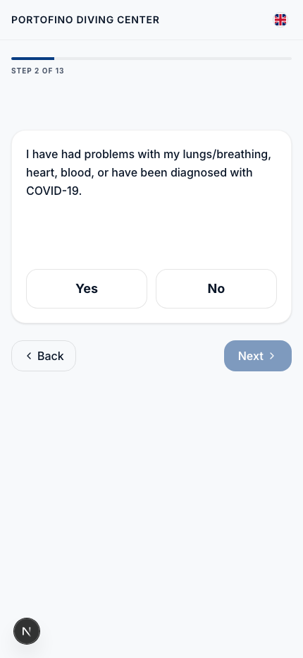 First medical question